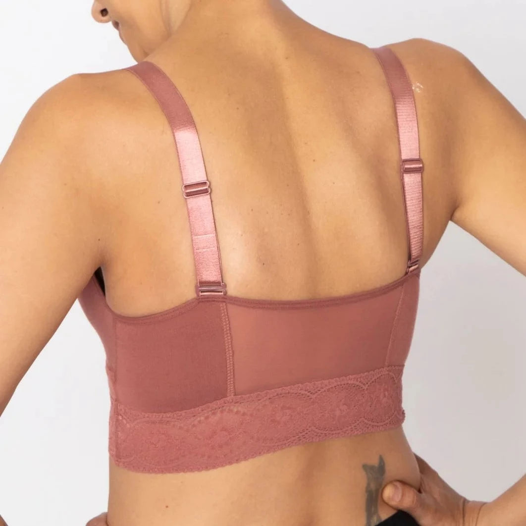 ANAONO DELILAH SOFT CUP BRA DUSTY ROSE