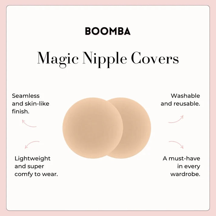 BOOMBA ADHESIVE NIPPLE COVERS